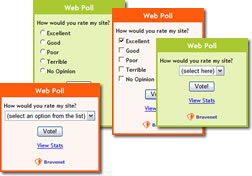 web poll