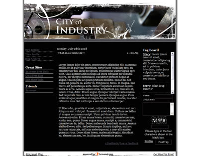 blog screeshot