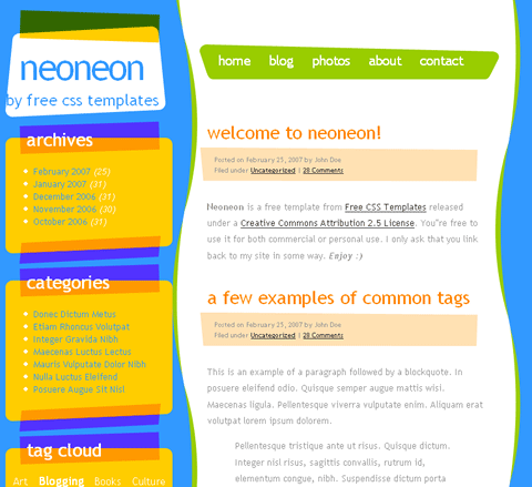 Preview Image of the Template