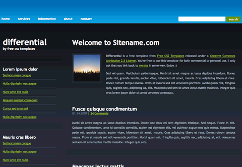 Preview Image of the Template