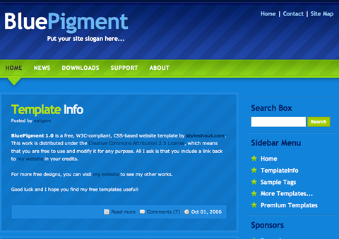 Preview Image of the Template
