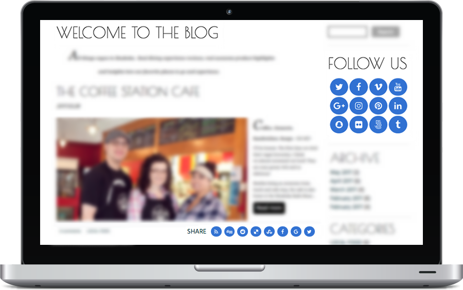 Adding Social Sharing Icons to the Bravenet Blog is Easy