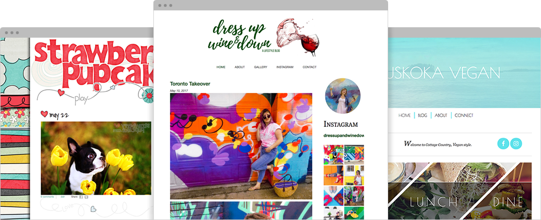 Customizable Blog Themes