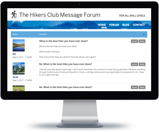 Site forums